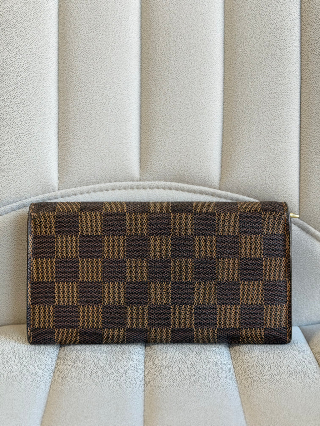 Louis Vuitton Damier Ebene Sarah Wallet