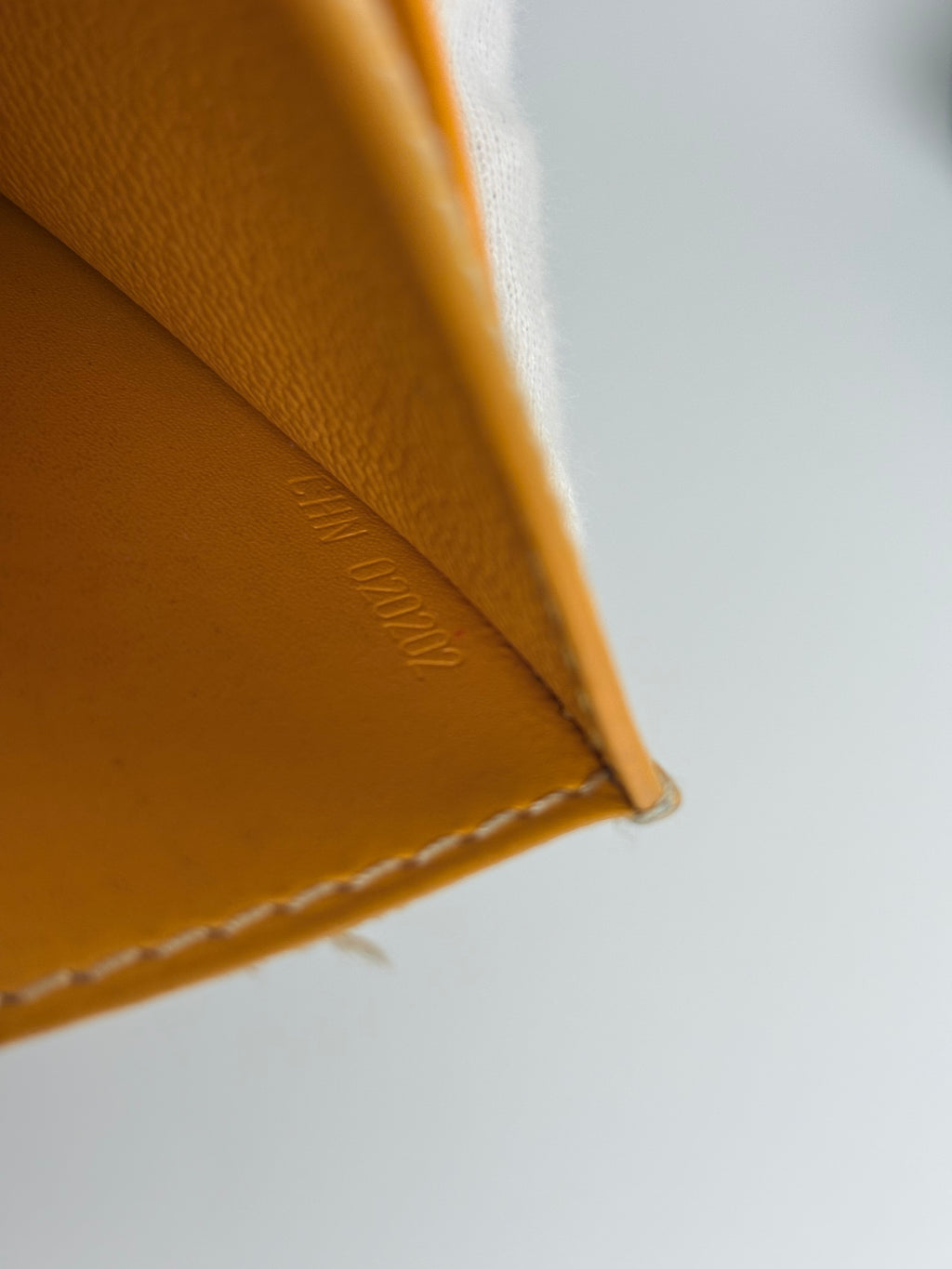 GOYARD Saint Pierre Card Holder – Yellow