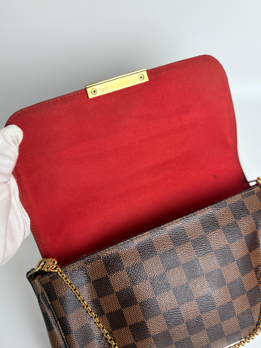 LOUIS VUITTON Damier Ebene Favorite MM