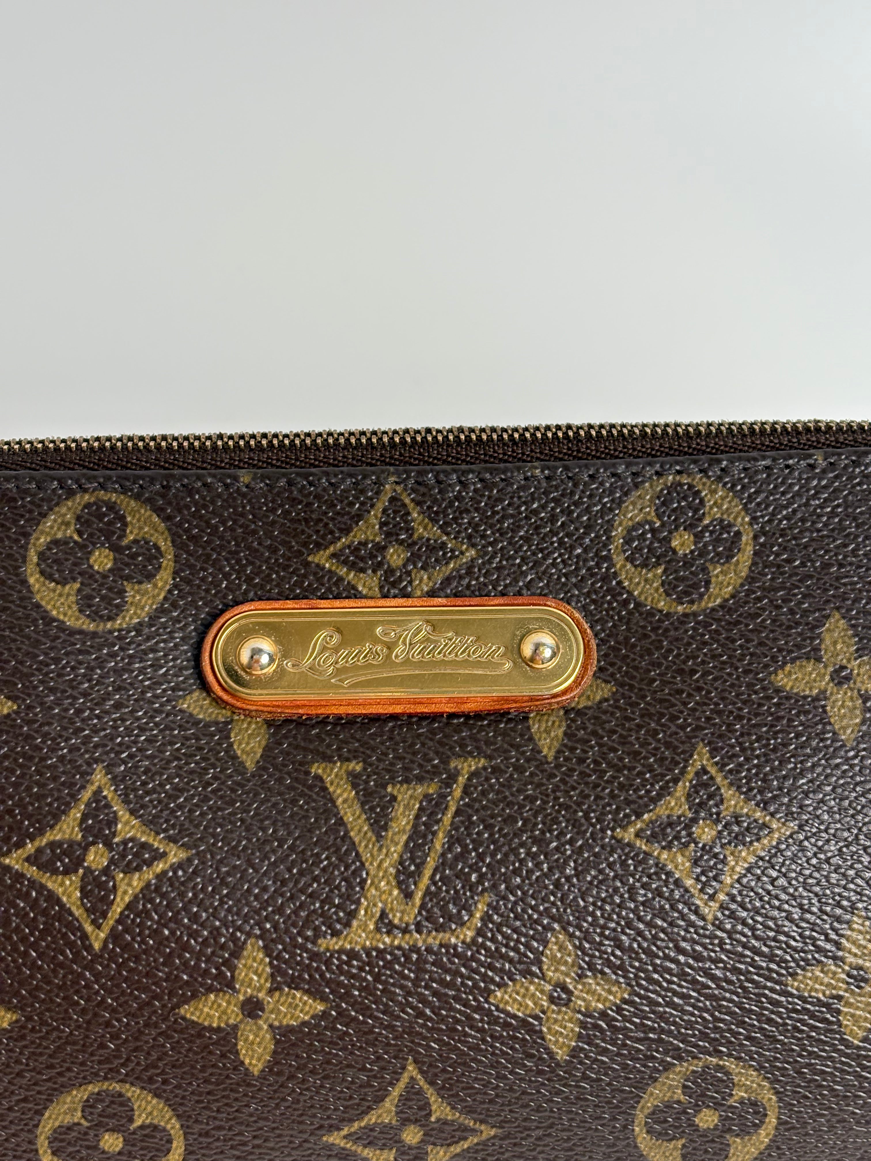 Louis Vuitton Monogram Canvas Eva Clutch Bag
