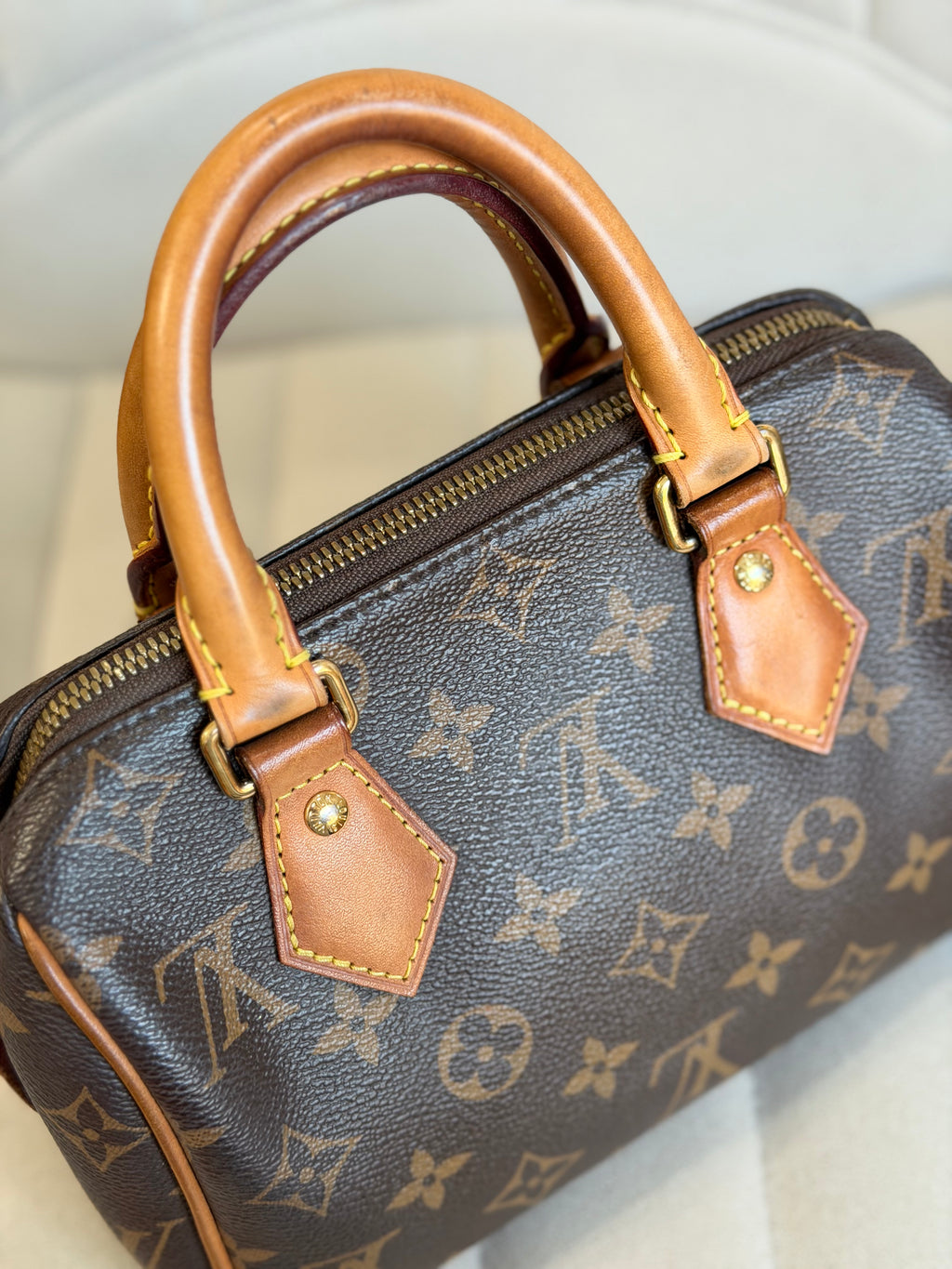 LOUIS VUITTON Speedy Bandoulière 20 Monogram canvas with strap
