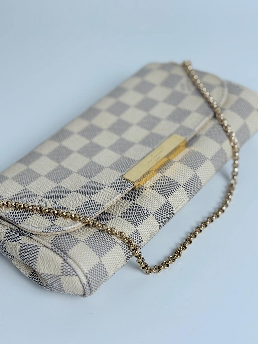 LOUIS VUITTON Damier Azur Favorite PM