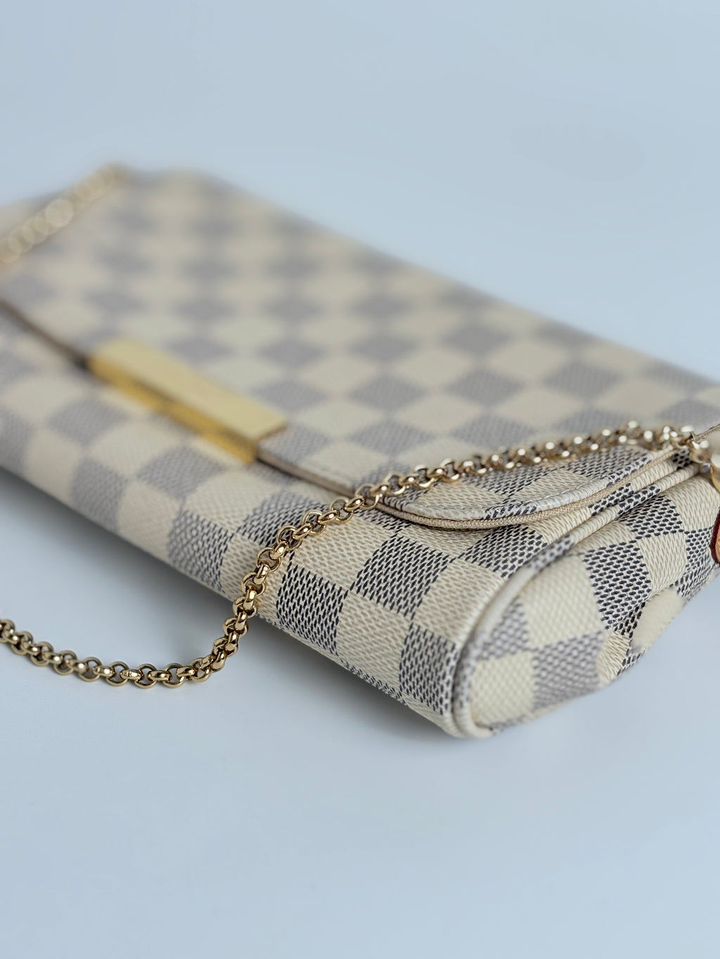 LOUIS VUITTON Damier Azur Favorite PM