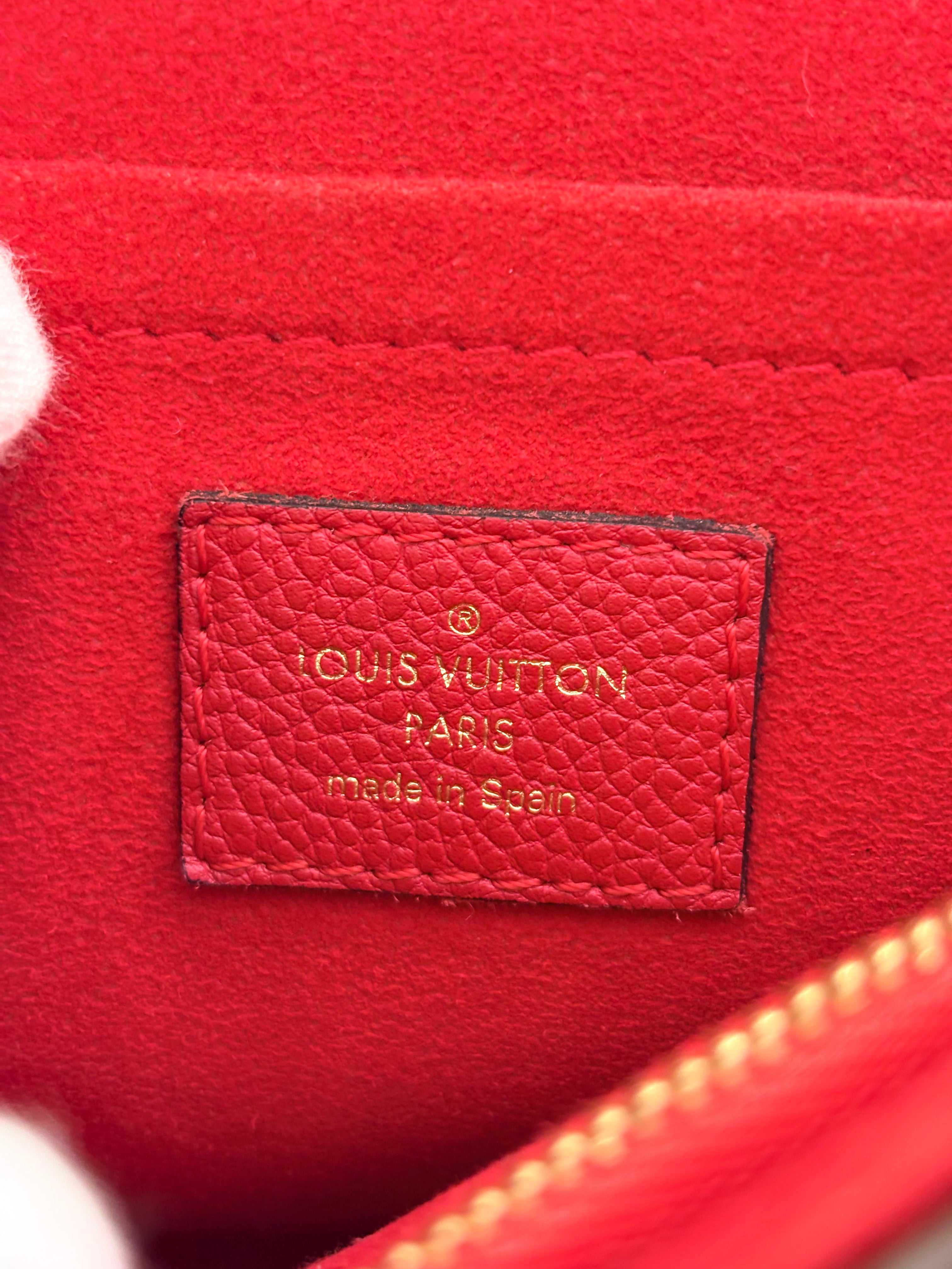 LOUIS VUITTON Saint Placide Monogram – Red