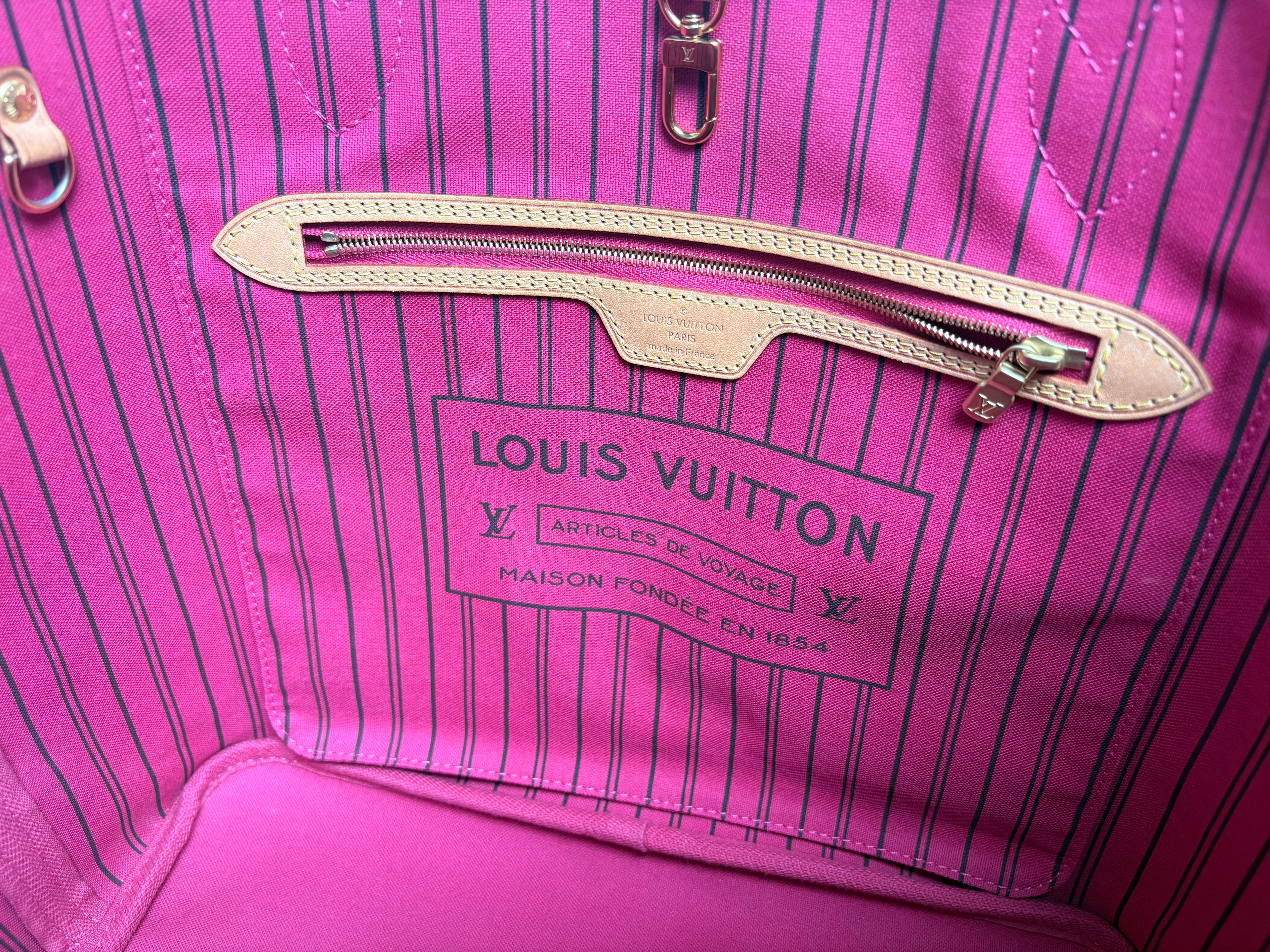 LOUIS VUITTON Neverfull MM monogram