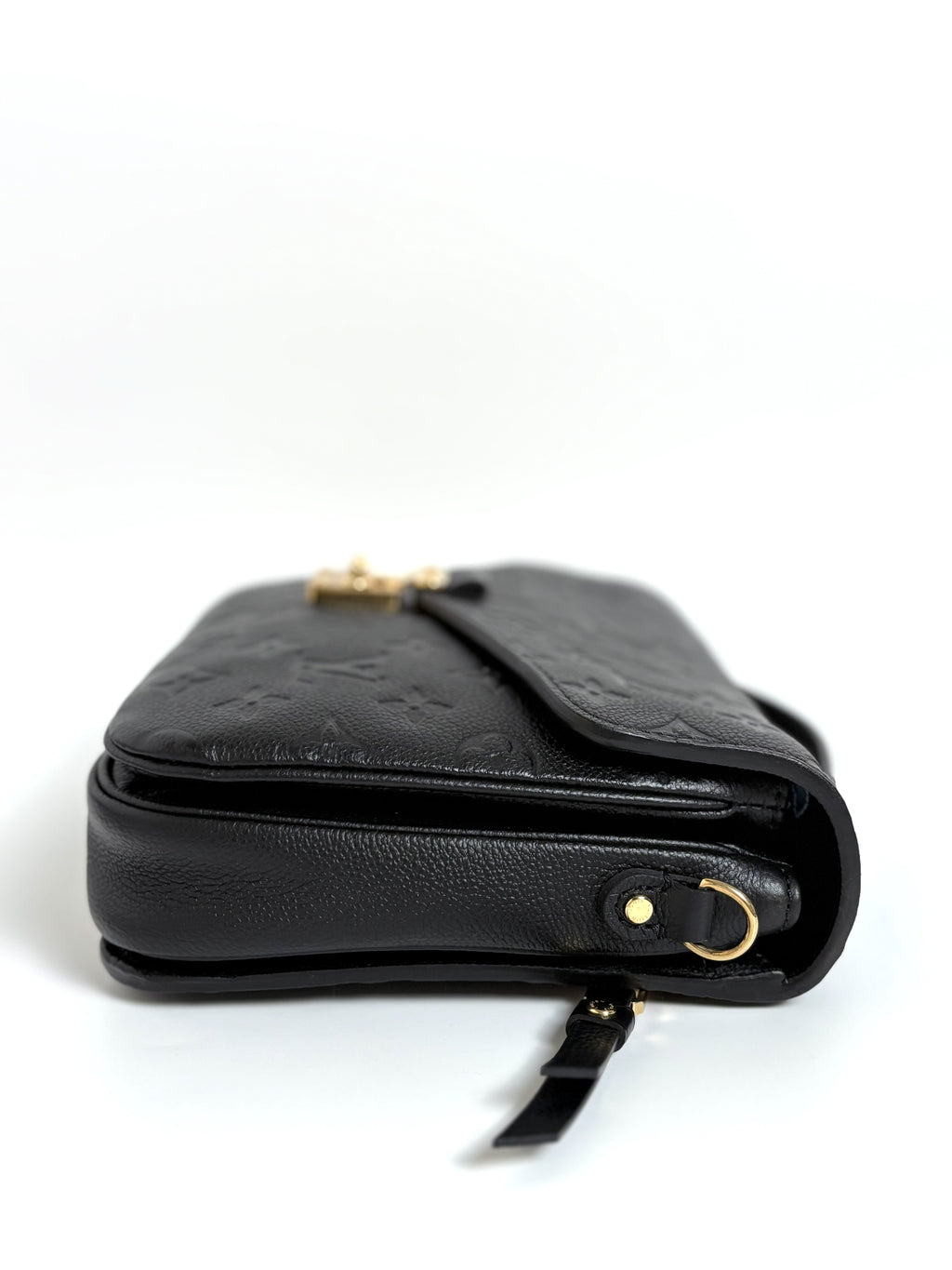 LOUIS VUITTON Pochette Metis - Black Empreinte Leather