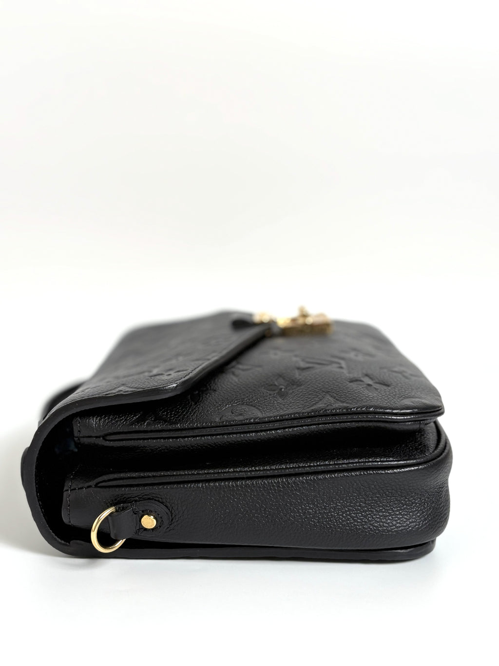 LOUIS VUITTON Pochette Metis - Black Empreinte Leather