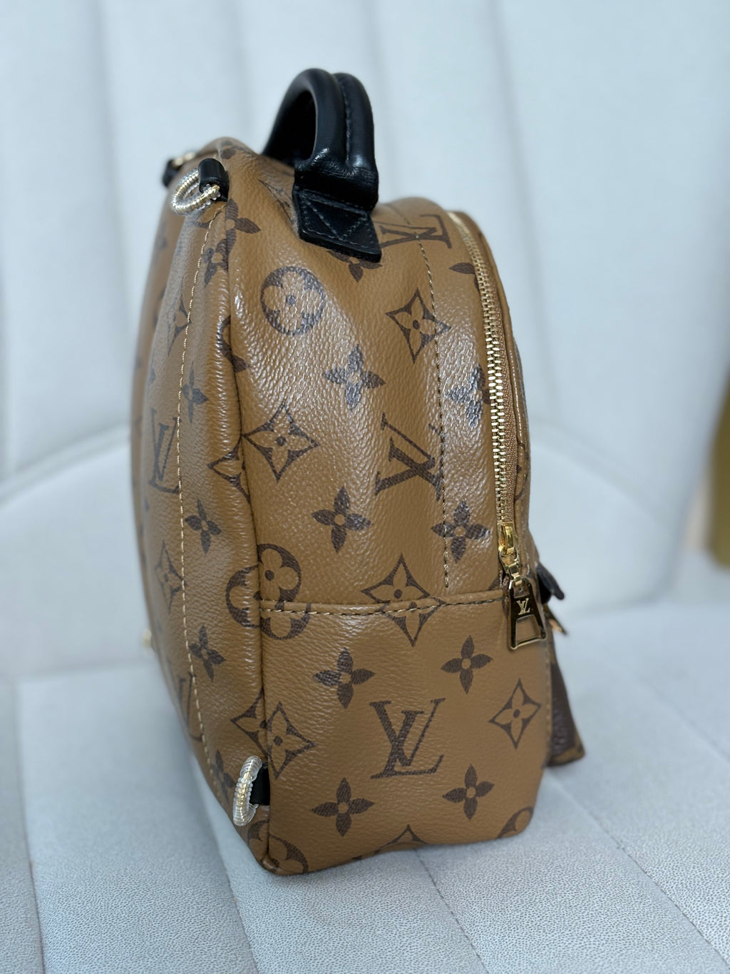 LOUIS VUITTON Reverse Monogram Palm Springs Backpack Mini (discontinued)