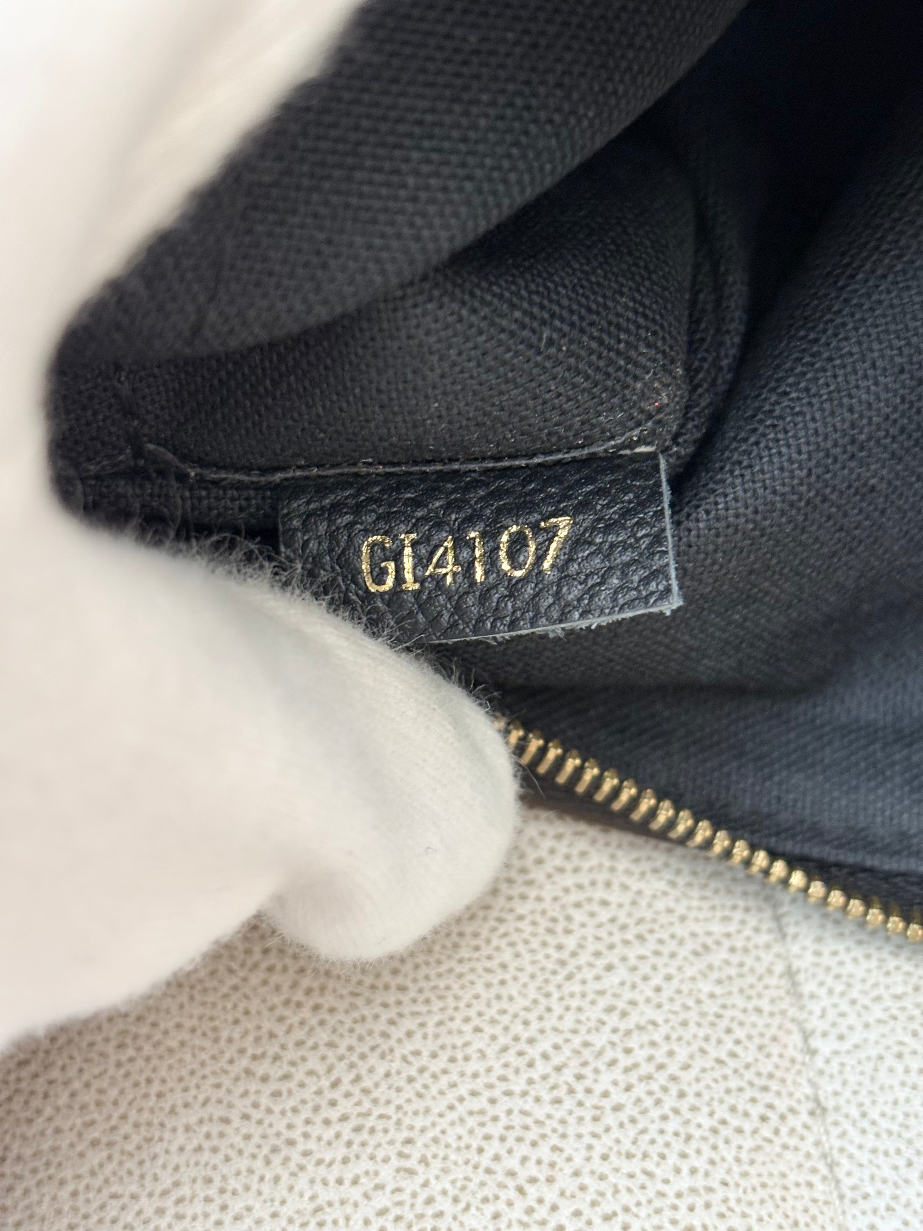 LOUIS VUITTON Pallas Clutch – Monogram Black