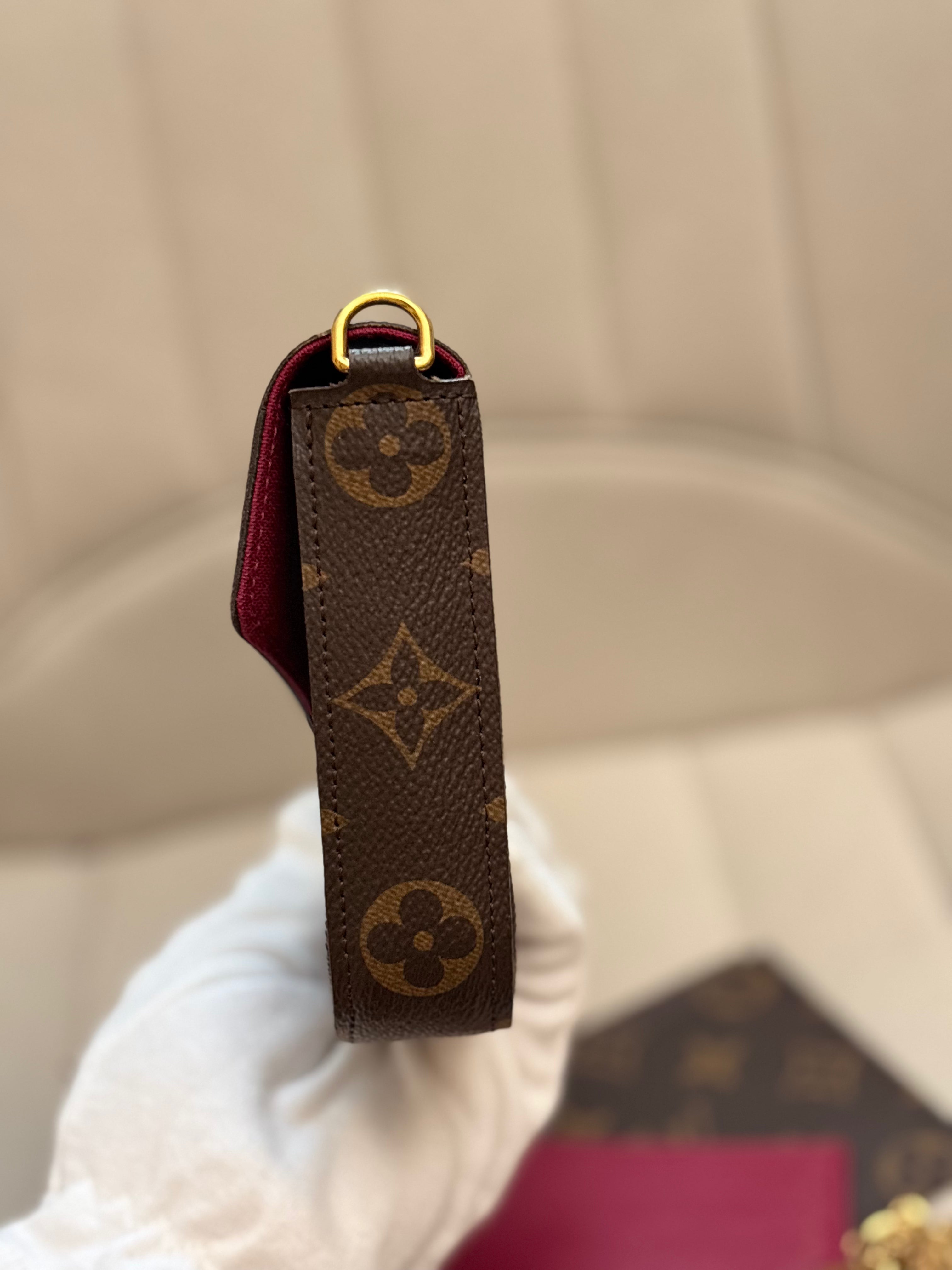 LOUIS VUITTON Pochette Félicie monogram canvas