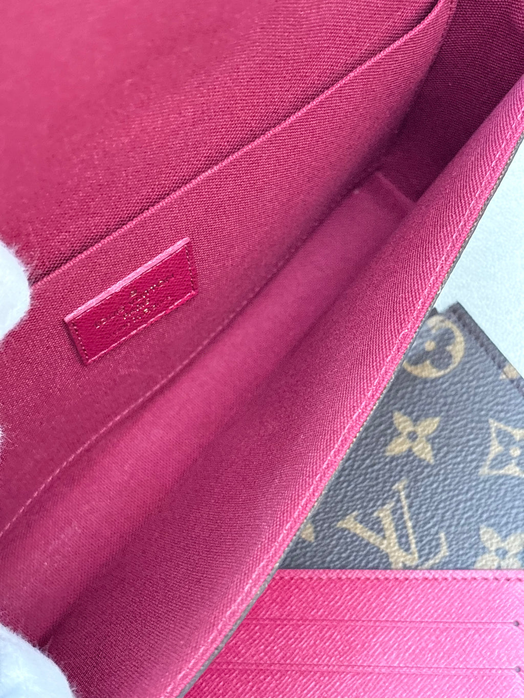 LOUIS VUITTON Pochette Félicie monogram canvas