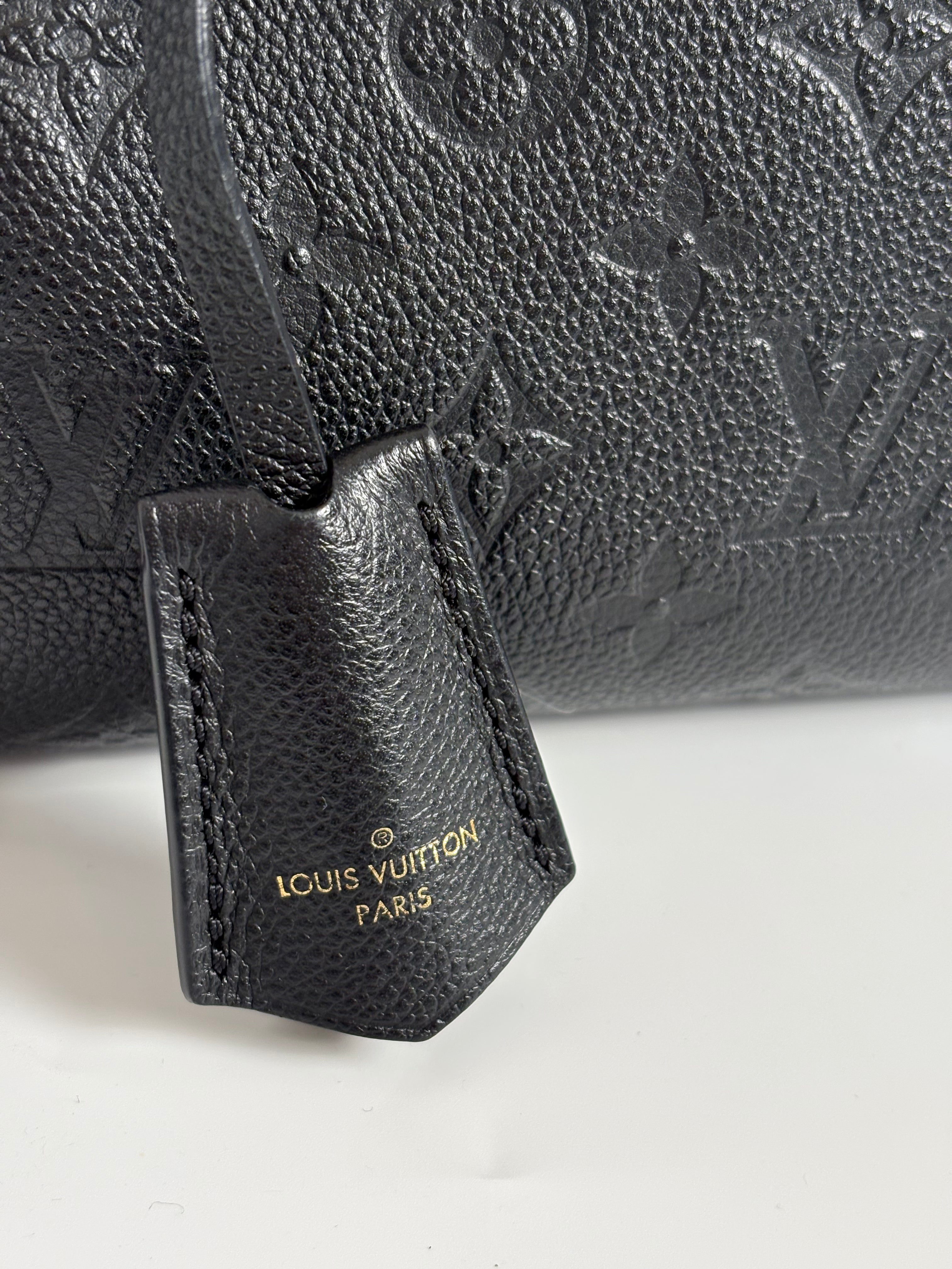 LOUIS VUITTON Speedy Bandoulière 25 – Empreinte Noir