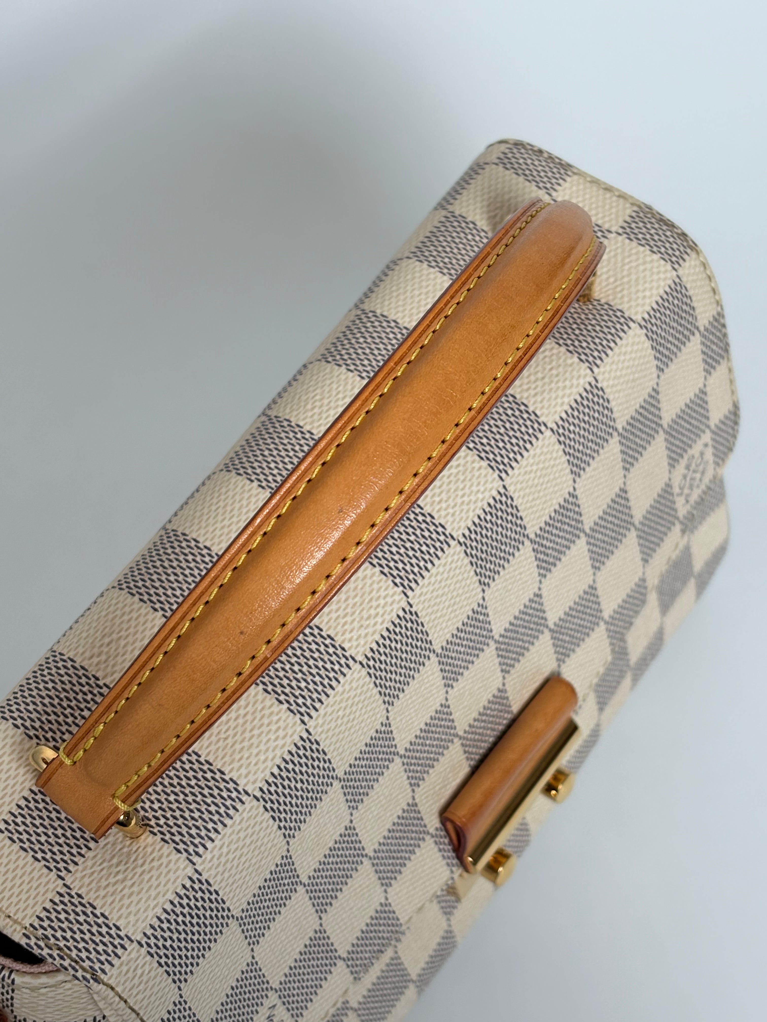 LOUIS VUITTON Croisette – Damier Azur canvas