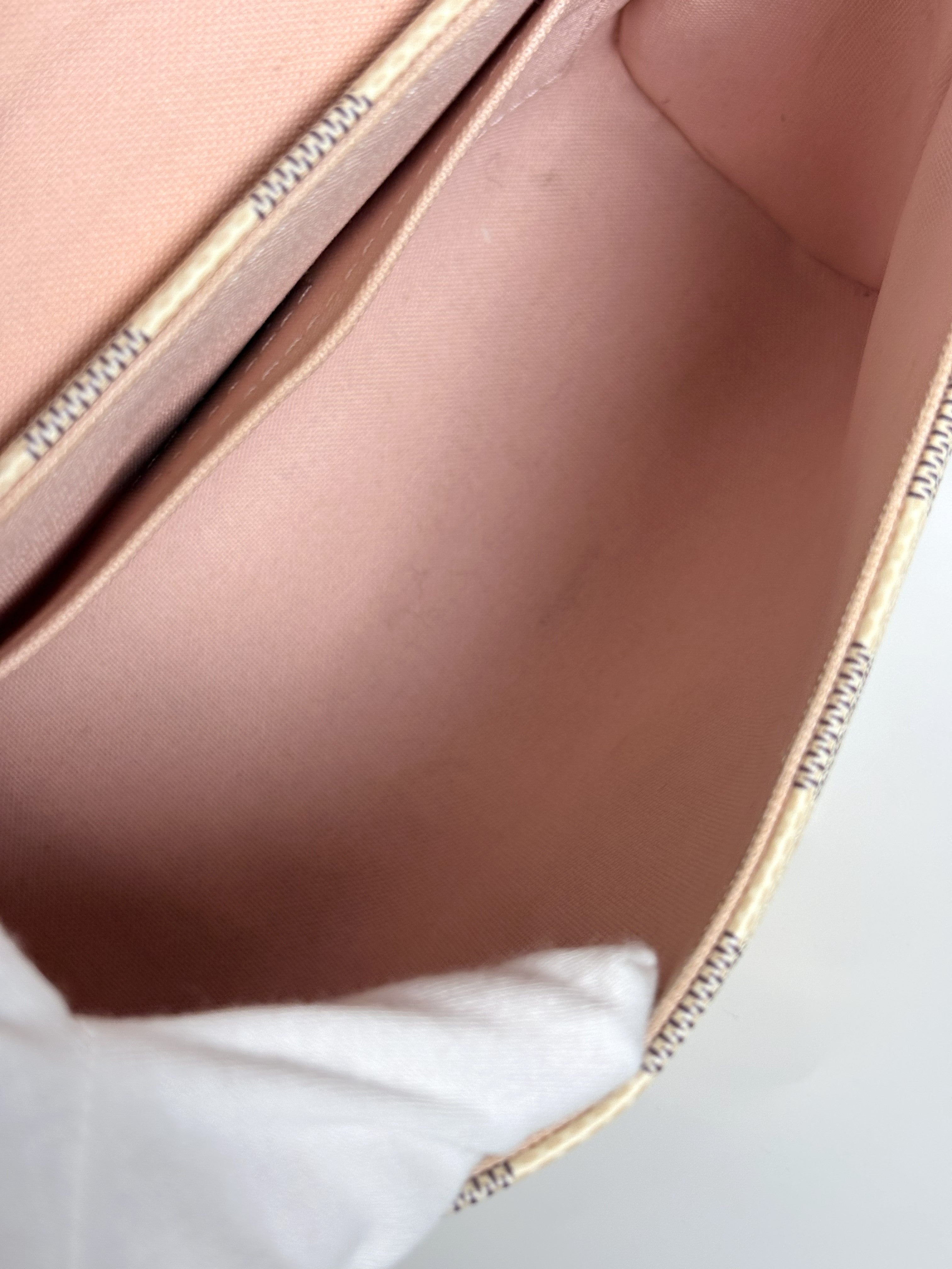 LOUIS VUITTON Croisette – Damier Azur canvas