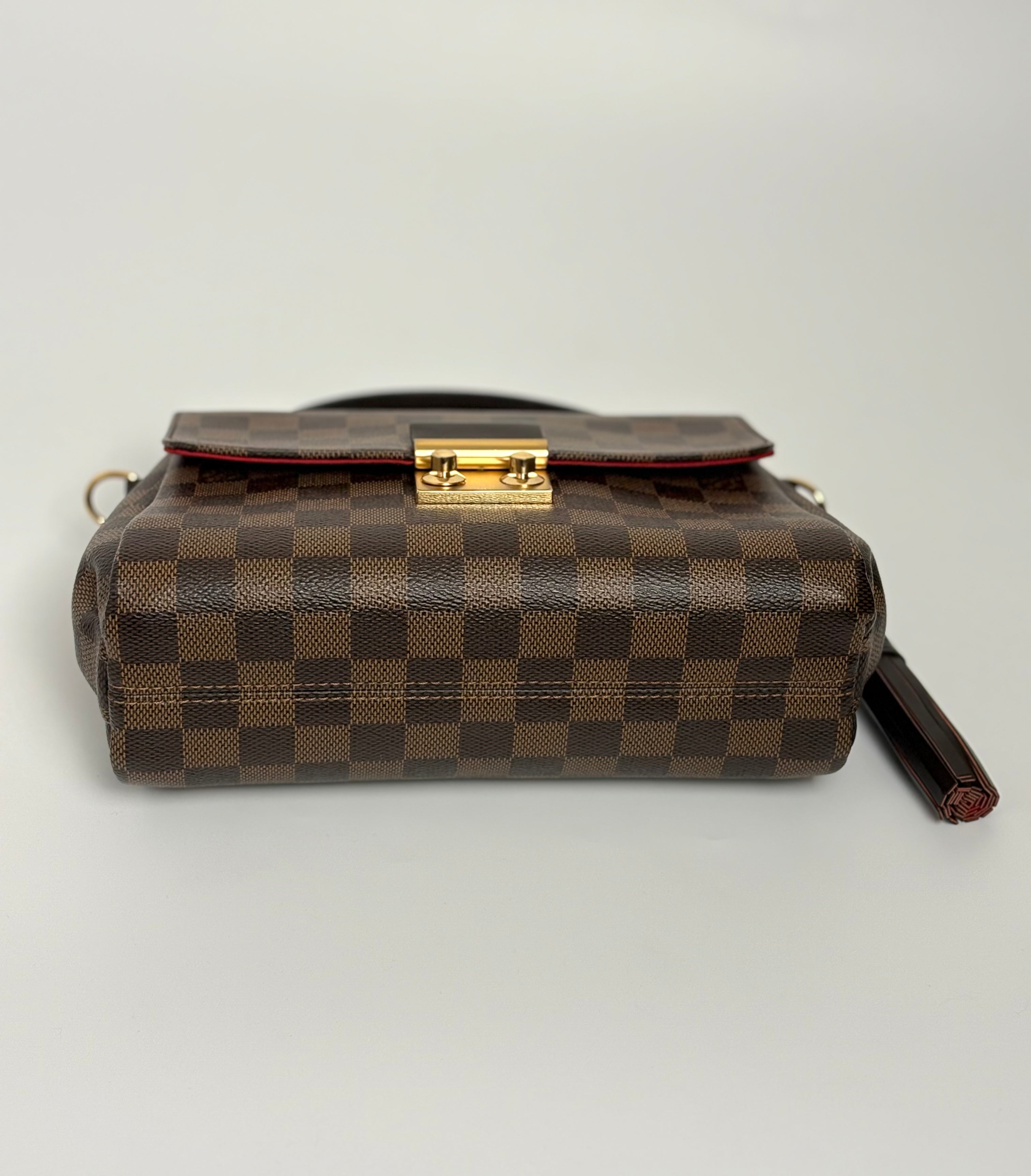 LOUIS VUITTON Croisette – Damier Ebene canvas