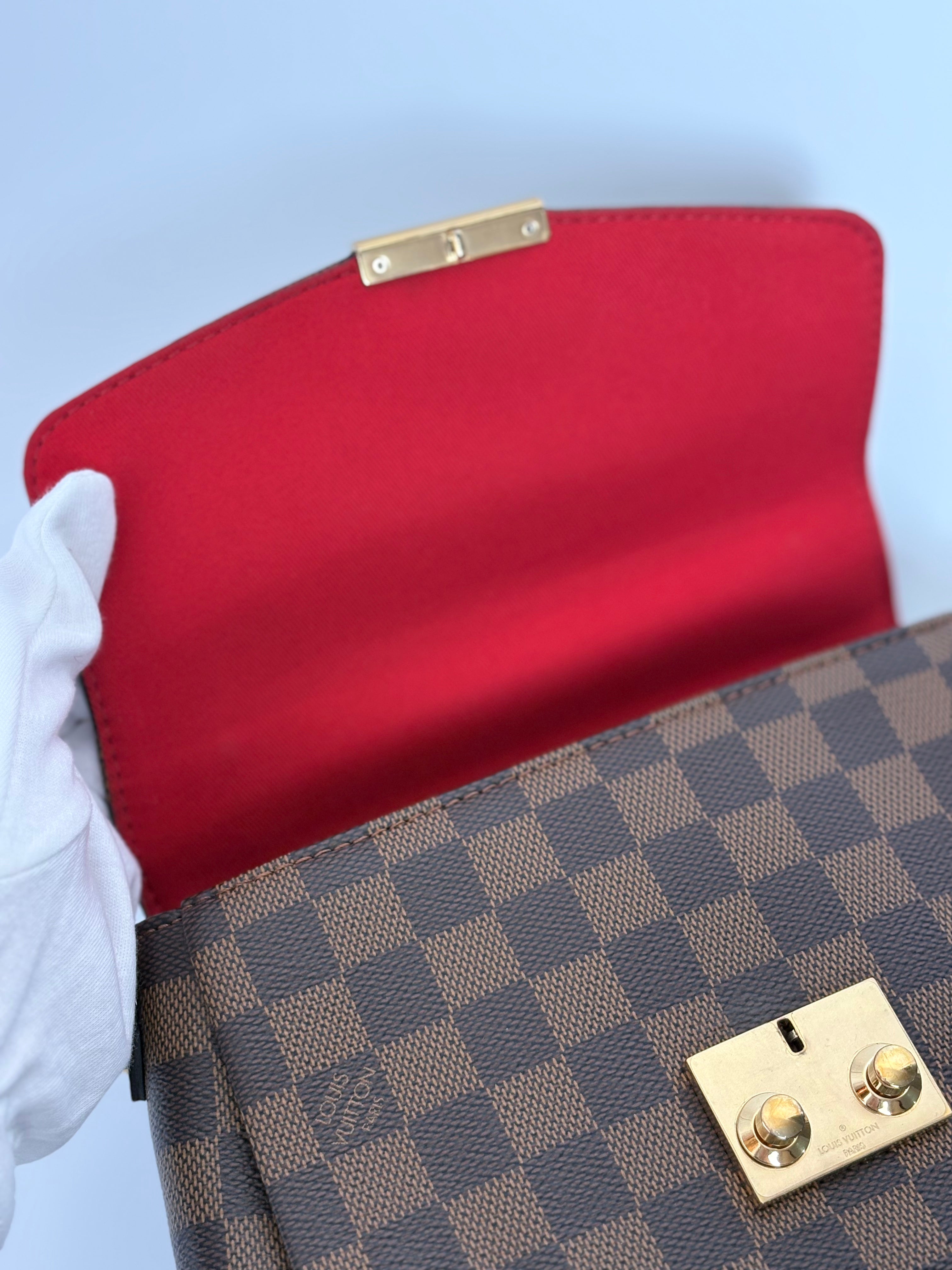 LOUIS VUITTON Croisette – Damier Ebene canvas