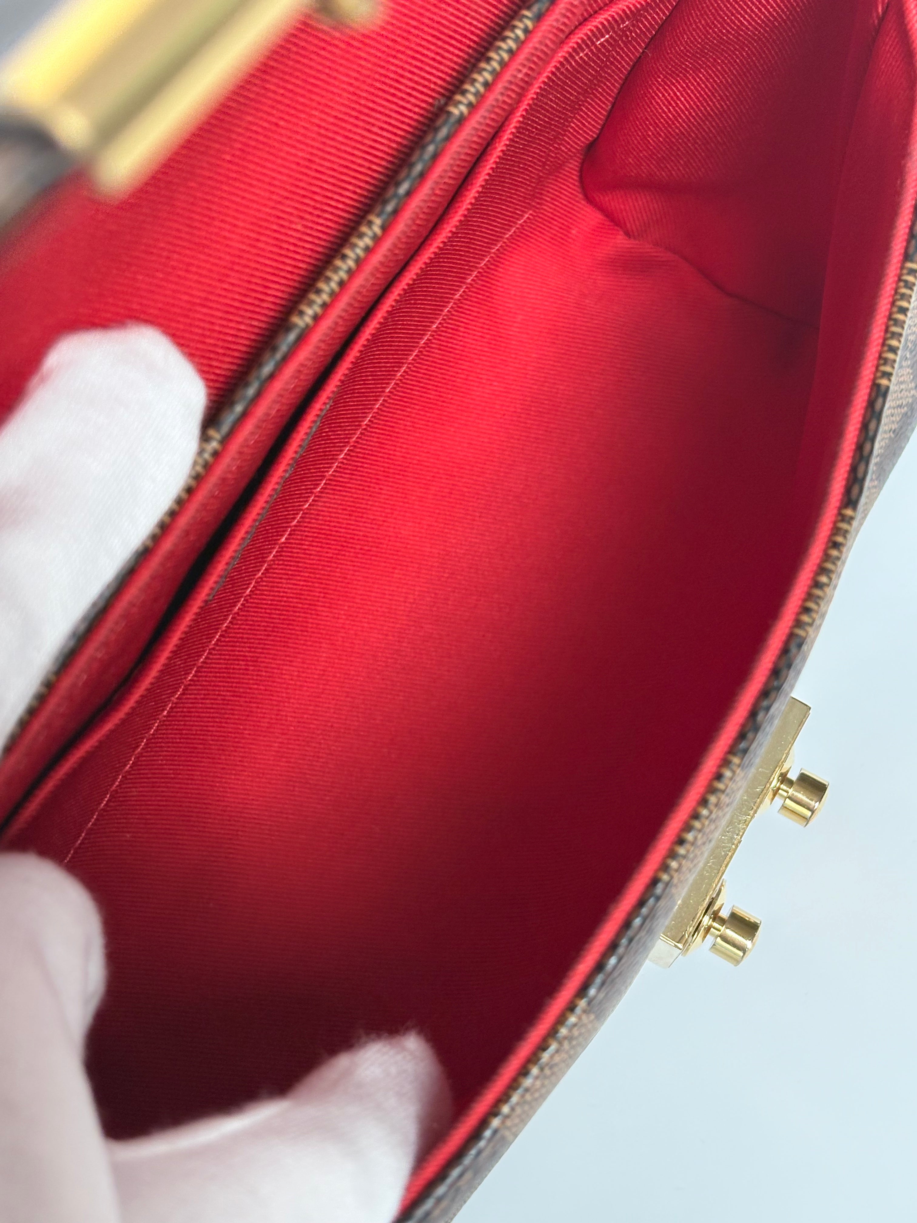 LOUIS VUITTON Croisette – Damier Ebene canvas