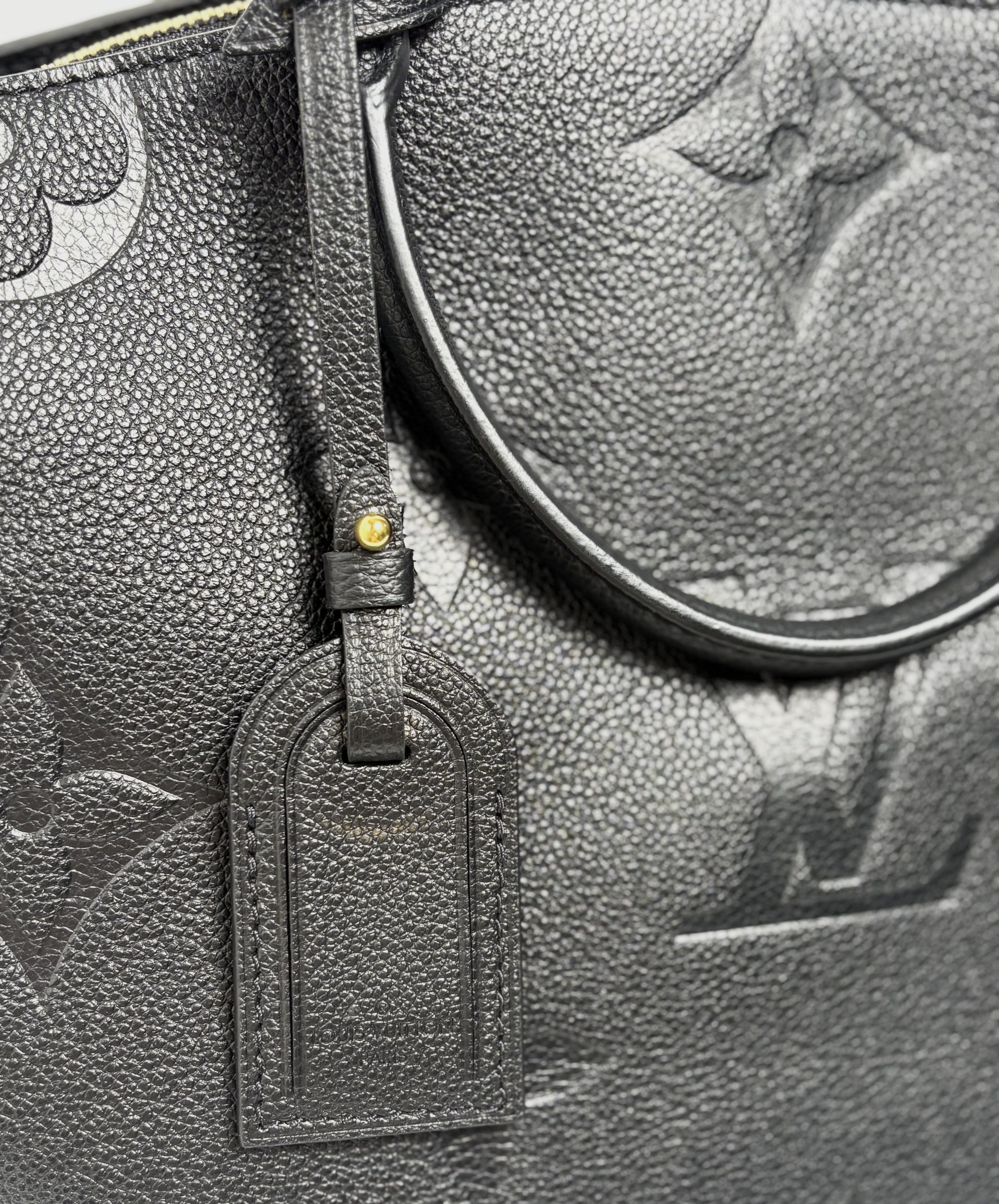 LOUIS VUITTON Grand Palais Monogram Empreinte – Black