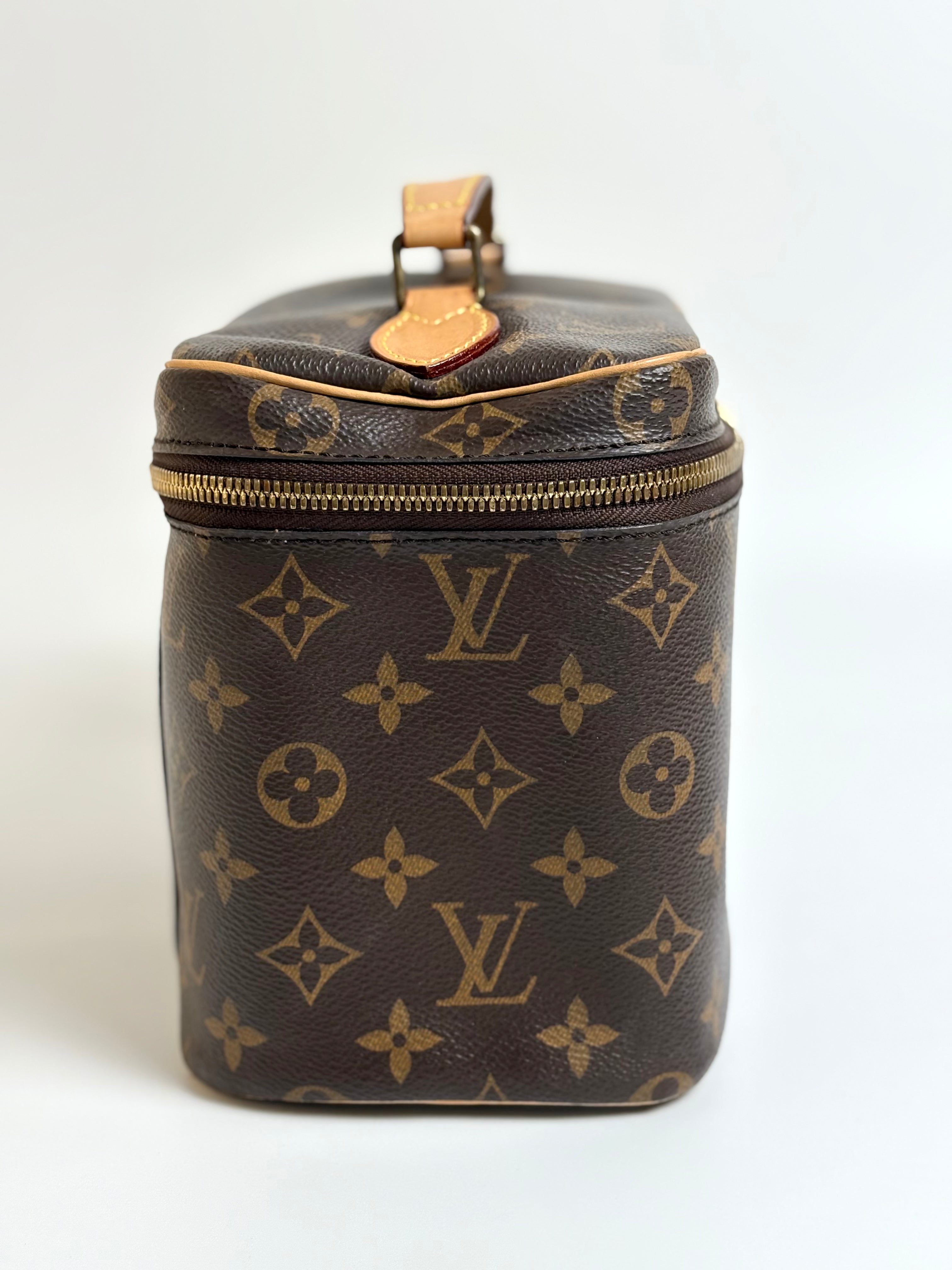 LOUIS VUITTON Nice BB Monogram Vanity bag