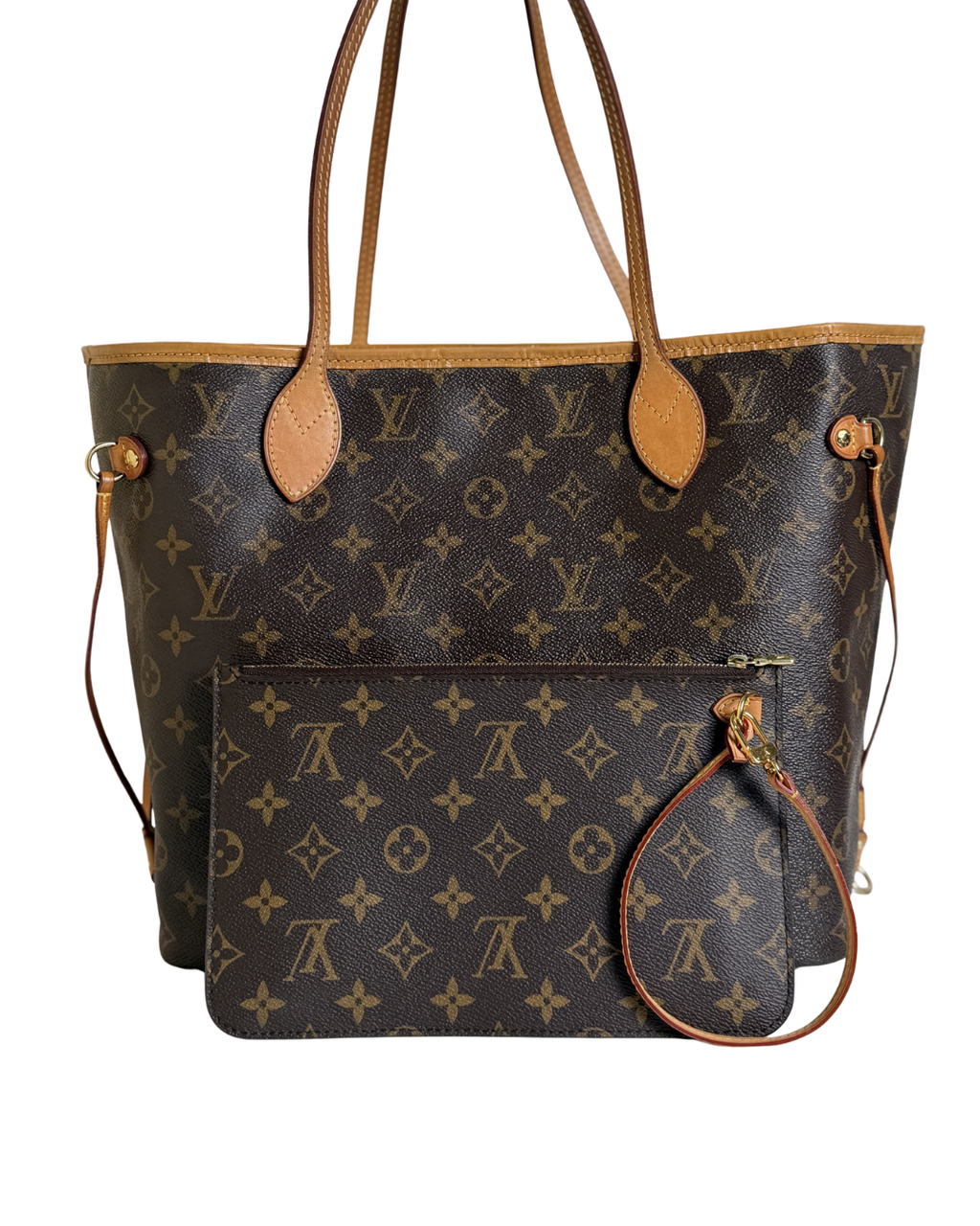LOUIS VUITTON Neverfull MM Monogram – Pivoine Interior