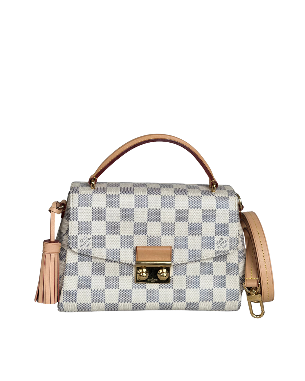 LOUIS VUITTON Croisette Damier Azur canvas