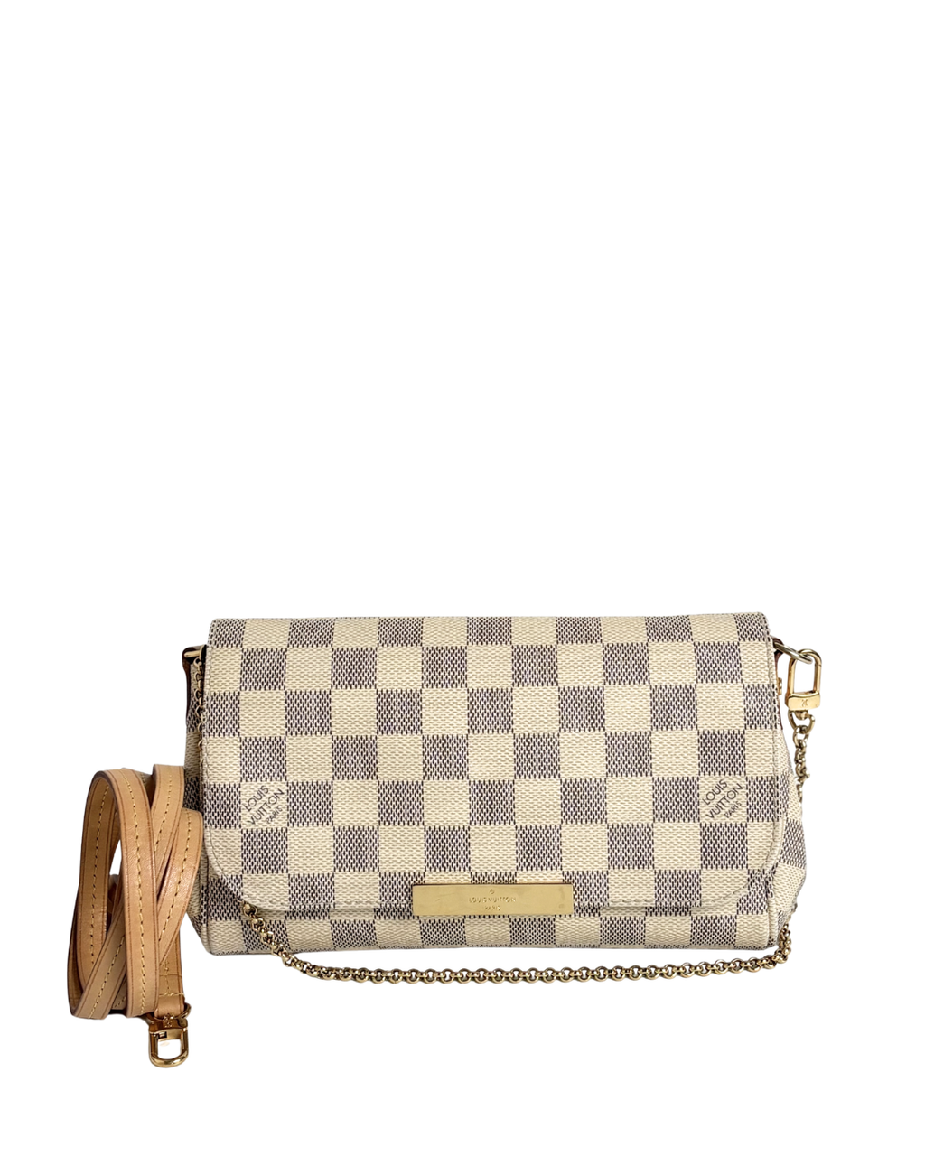 LOUIS VUITTON Damier Azur Favorite PM