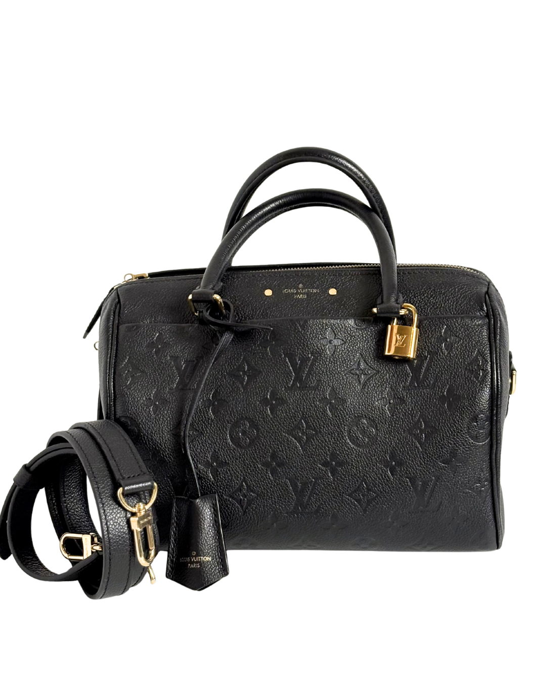 LOUIS VUITTON Speedy Bandoulière 25 – Empreinte Noir