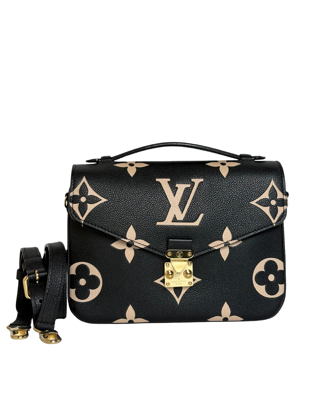 LOUIS VUITTON Bicolor Monogram Empreinte Pochette Métis