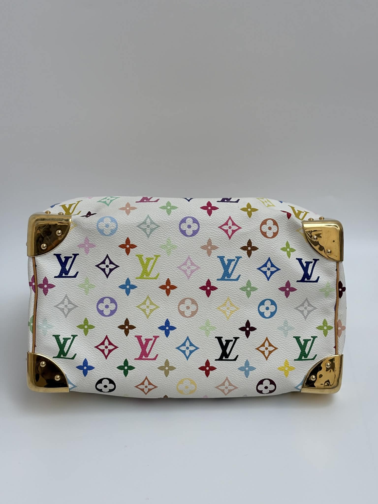 LOUIS VUITTON x Takashi Murakami Speedy 30 – Multicolor White